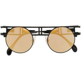 Cazal 9580 round-frame sunglasses - Black