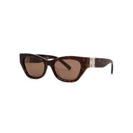 Givenchy Tortoiseshell Cat-eye Sunglasses - Dark Brown
