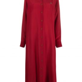 Vivienne Westwood long-sleeved shirt dress - Red