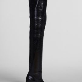 Alexander Wang High Heels Boots In Black Leather