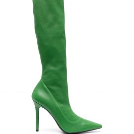 Ermanno Scervino 110mm over-the-knee length boots - Green