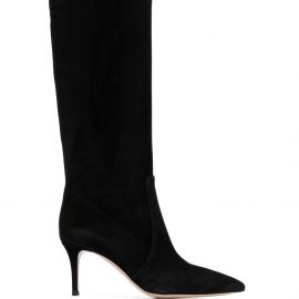 Gianvito Rossi 80mm knee-length boots - Black