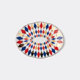 Bitossi Home Tableware - Oval platter, set of two in Multicolor Porcelain