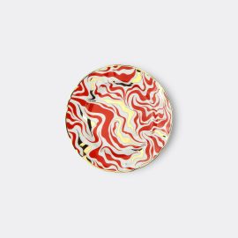 Bitossi Home Tableware - 'Tempesta' dessert plate, set of four in Multicolor Porcelain