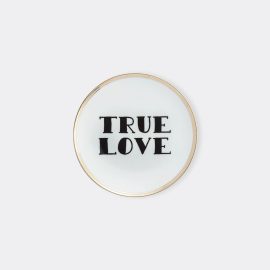 Bitossi Home Tableware - 'True Love' bread plate, set of six in Multicolor Porcelain