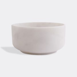 Bloc studios Tableware - 'Sunnei' bowl in Bianco carrara 100% Carrara marble