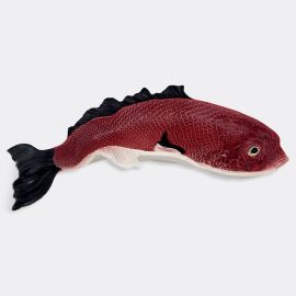 Bordallo Pinheiro Tableware - 'Peixes' curved platter in multicolour earthenware