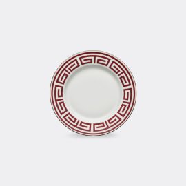Ginori 1735 Tableware - 'Labirinto' charger plate, red in Red Porcelain
