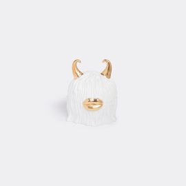 L'Objet Tableware - 'Lynda' box with set of four plates, white in White Porcelain