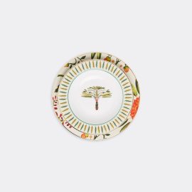 La DoubleJ Tableware - 'Eden' soup and dinner plate set in Multicolor 100% PORCELAIN