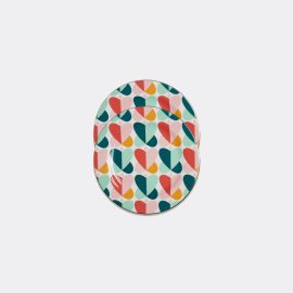 La DoubleJ Tableware - 'Farfalle' dessert plate, set of two in Multicolor Porcelain