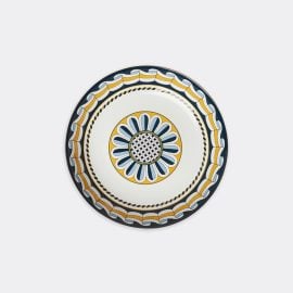 La DoubleJ Tableware - 'Napoli' pasta bowl in multicolor 100% PORCELAIN