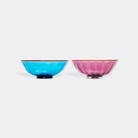 La DoubleJ Tableware - Nut bowl, set of two in multicolor 100% GLASS