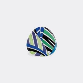 Rosenthal Tableware - 'Palm Leaves' bowl, blue in blue, multicolor porcelain