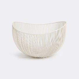 Serax Tableware - 'Plateau Profond Tale', white in White Iron