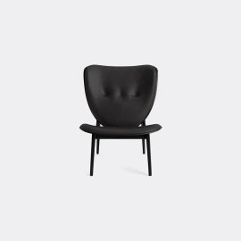 NORR11 Seating - 'Elephant Lounge Chair', black in Anthracite FSC certified oak - Black,