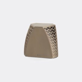 Poltrona Frau Tables And Consoles - 'Hudson' table, small in Grey saddle extra talpa