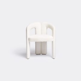 Cassina Seating - 'Dudet' chair in White Leg and seat structure in stee