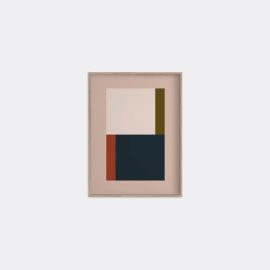 Lemon Decorative Objects - 'Dissolution 250' art print in Oak Paper,wood, acrylic