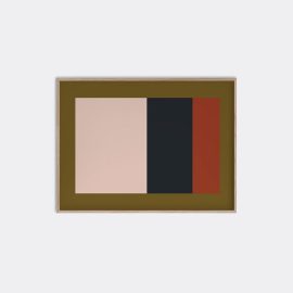 Lemon Decorative Objects - 'Dissolution 255' art print in Oak Paper,wood, acrylic