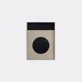 Lemon Decorative Objects - 'Rams 264' art print in Oak Paper,wood, acrylic