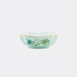 Aquazzura Casa Tableware - 'Secret Garden' salad bowl in green PORCELAIN