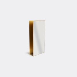 Marta Sala Éditions Mirrors and Clocks - 'SP1 Renoir' table mirror in Polish black chrome polish black chrome frame