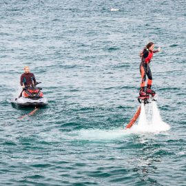 30 Minute One to One Flying boarding Lesson for Two at Fly Newquay