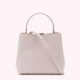 Blush Medium Textured Leather Ruby