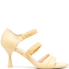 AGL open-toe heeled sandals - Yellow