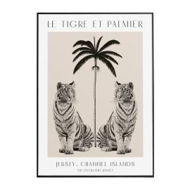 Abi Overland Jersey - Le Tigre Et Palmier - A2 Fine Art Print