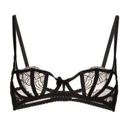 Agent Provocateur Rozlyn lace-embroidered bra - Black