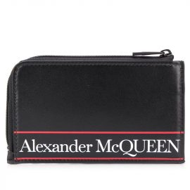 Alexander McQueen Logo Zip Wallet - Atterley