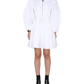 Alexander McQueen Mini Dress With Blouse Sleeves