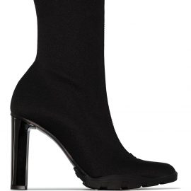 Alexander McQueen Scuba zip-up boots - Black