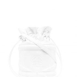 Alexander McQueen Soft Curve bucket bag - White