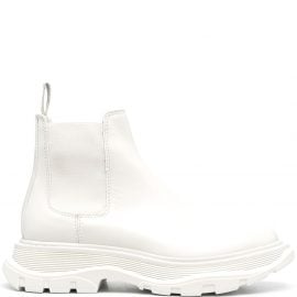 Alexander McQueen Tread Slick Chelsea boots - White