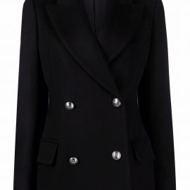 Alexander McQueen double-breasted tailored blazer - Black