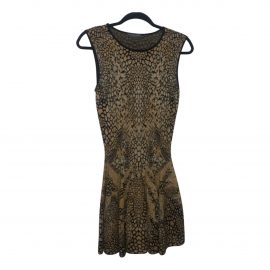 Alexander Mcqueen N Gold Dress for Women