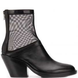Ann Demeulemeester Leather Ankle Boots Boots Woman