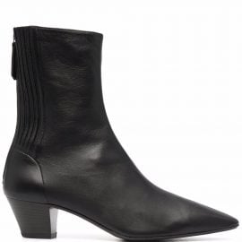Aquazzura Saint Honore' 45mm ankle boots - Black