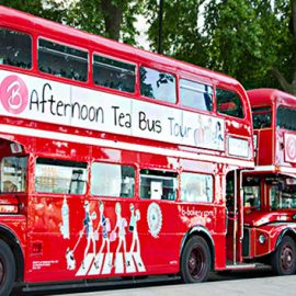 B Bakery Afternoon Tea and London Bus Tour for Two