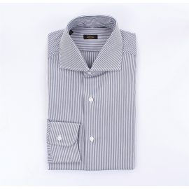 BARBA Shirts Casual Men White and blue