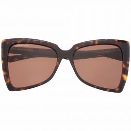 Balenciaga Eyewear butterfly-frame tinted sunglasses - Brown