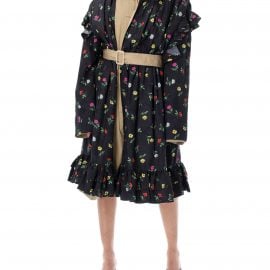 Balenciaga Reversible Belted Trench Coat