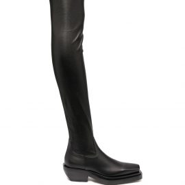 Bottega Veneta over-the-knee BV Lean boots - Black
