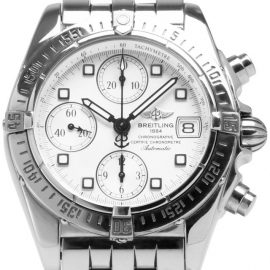 Breitling Chrono Cockpit A13357, Baton, 2004, Very Good, Case material Steel, Bracelet material: Steel