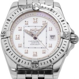 Breitling Cockpit Lady A71356, Diamonds, 2011, Good, Case material Steel, Bracelet material: Steel