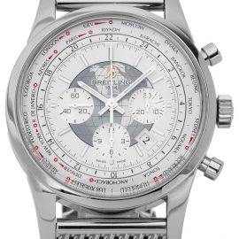 Breitling Transocean Chronograph Unitime AB0510U0.A732.152A, Baton, 2013, Very Good, Case material Steel, Bracelet material: Steel