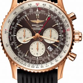 Breitling Watch Navitimer Rattrapante Limited Edition Red Gold